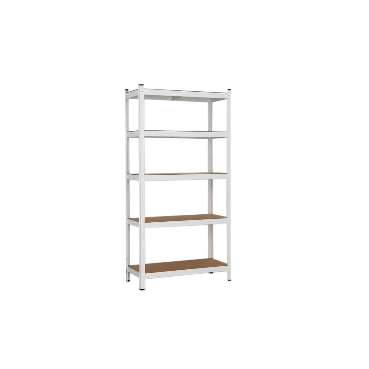 AIRHOUSE - Estante Rack Acero 5 Niveles Blanco 90x40x180cm Airhouse