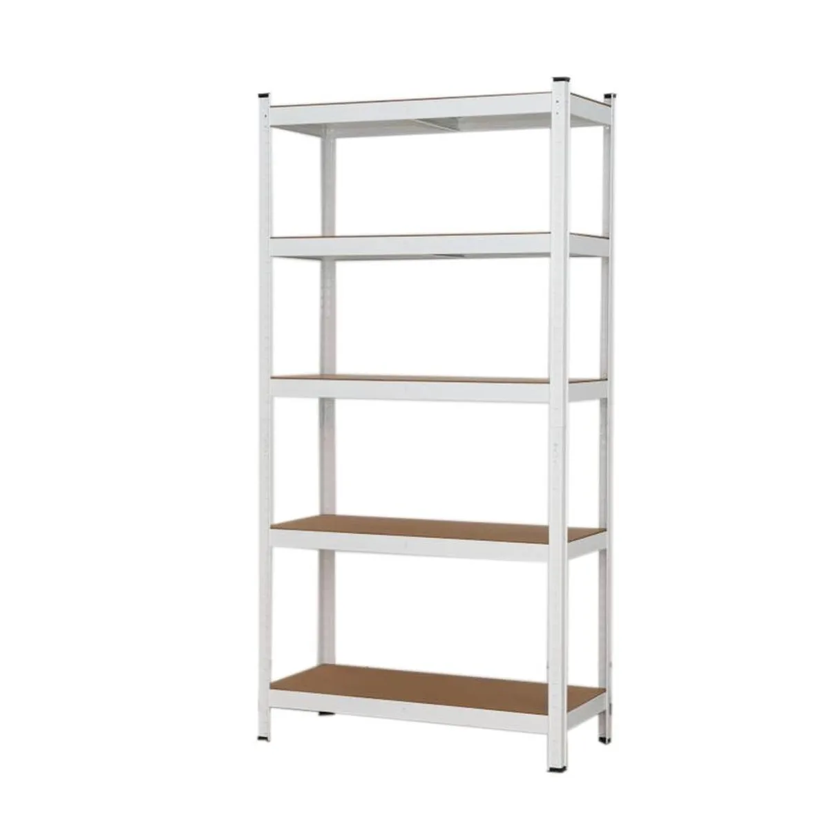 AIRHOUSE - Estante Rack Acero 5 Niveles Blanco 90x40x180cm Airhouse