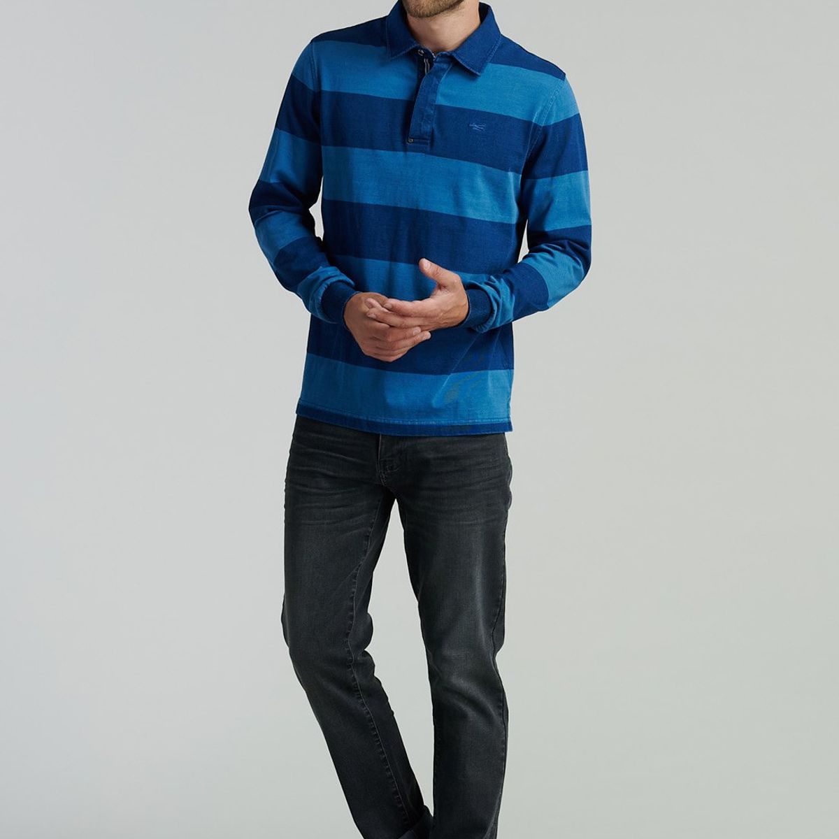 FEROUCH - Polera Dallas Fr Azul Ferouch