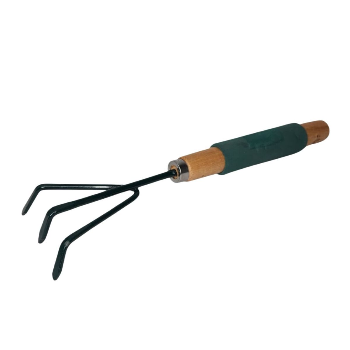 GENERICO - Rastrillo Jardinería Manual Mango Madera Herramienta Durable