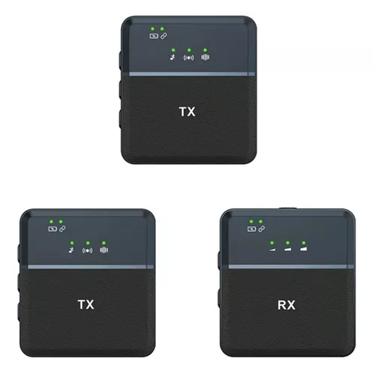 GENERICO - 2 Micrófono Lavalier Solapa Inalámbrico Usb-c iPhone 3.5 Sx9