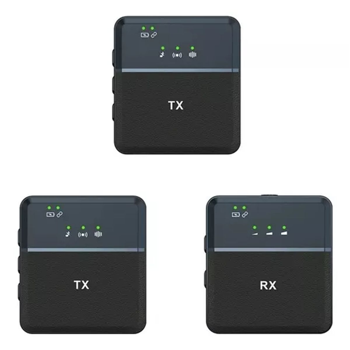 GENERICO - 2 Micrófono Lavalier Solapa Inalámbrico Usb-c iPhone 3.5 Sx9