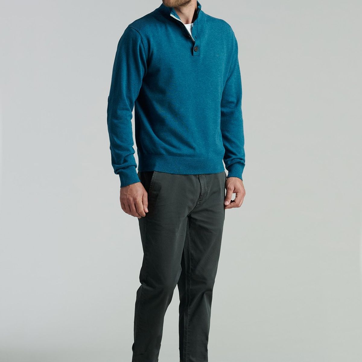 FEROUCH - Sweater Bristol F Business Verde Ferouch