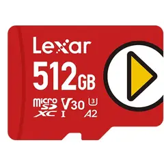 LEXAR - TARJETA DE MEMORIA MICRO SD 512 GB PLAY