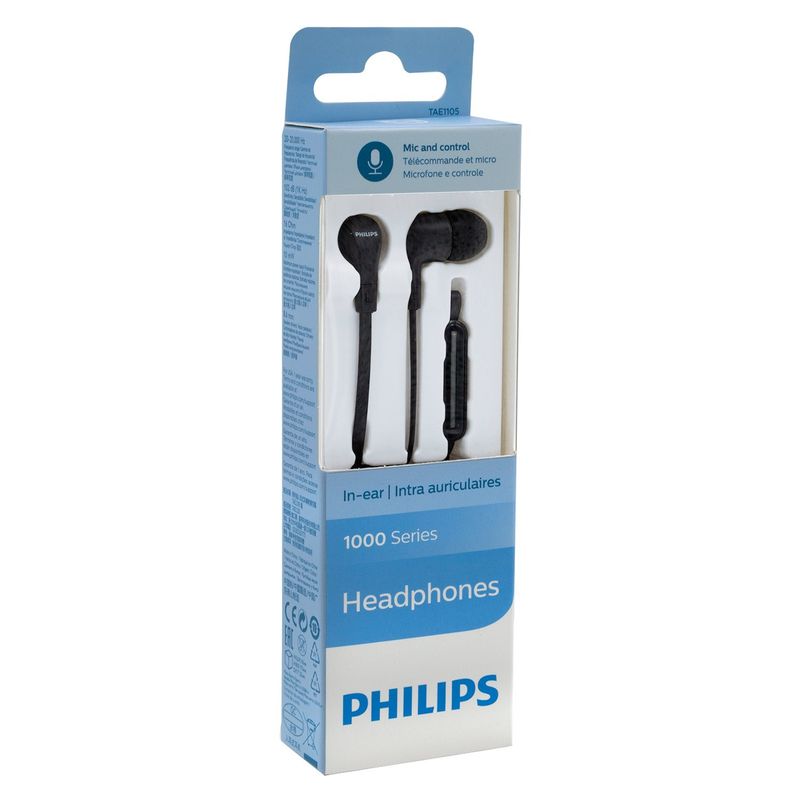PHILIPS - TAE1105BK AUDIFONO PHILIPS MANOS LIBRES NEGRO