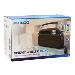 PHILCO - RADIO VINTAGE BT VT329 - Negro open box