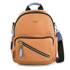 ZIOL - Mochila Pequeña Lychee Camel - SC