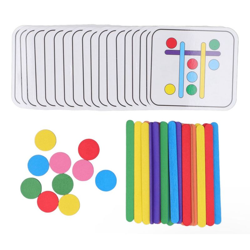 GENERICO - Juguete De Madera Rompecabezas Puzzles Montessori Niños