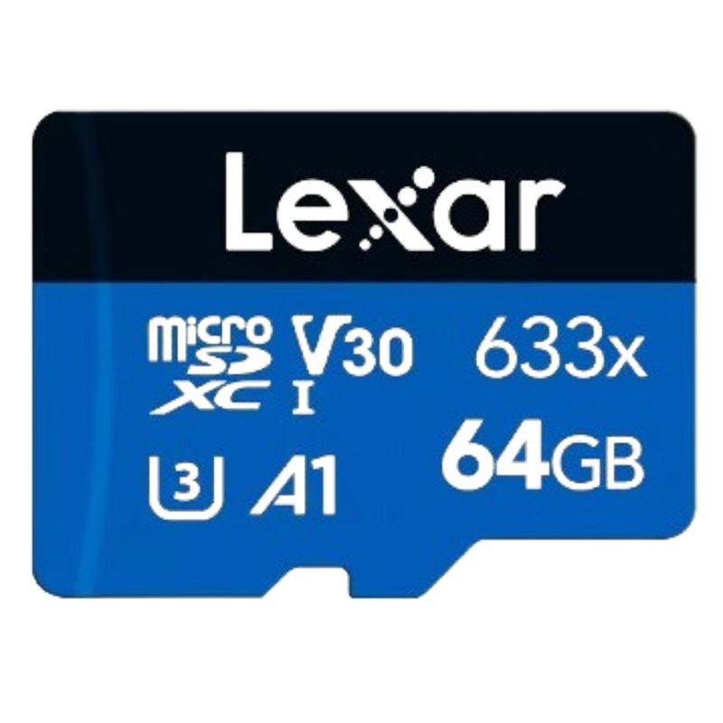 LEXAR - TARJETA DE MEMORIA MICRO SD LEXAR BLUE SERIES 64 GB