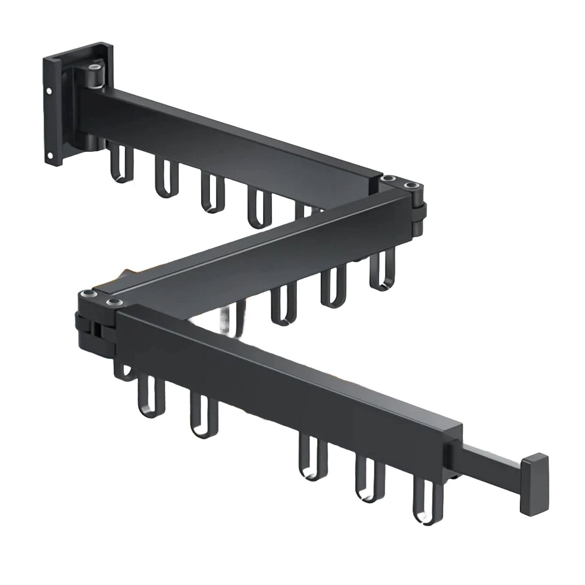 WAKESHOME - Tendedero Plegable de Pared Toallero de secado para balcón