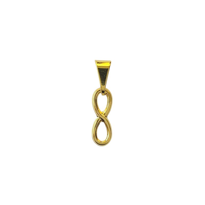 ANDREA COGGIOLA JOYAS - Colgante Infinito Mini Enchapado Oro 18K