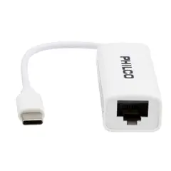 PHILCO - ADAPTADOR TIPO C A CABLE DE RED RJ45