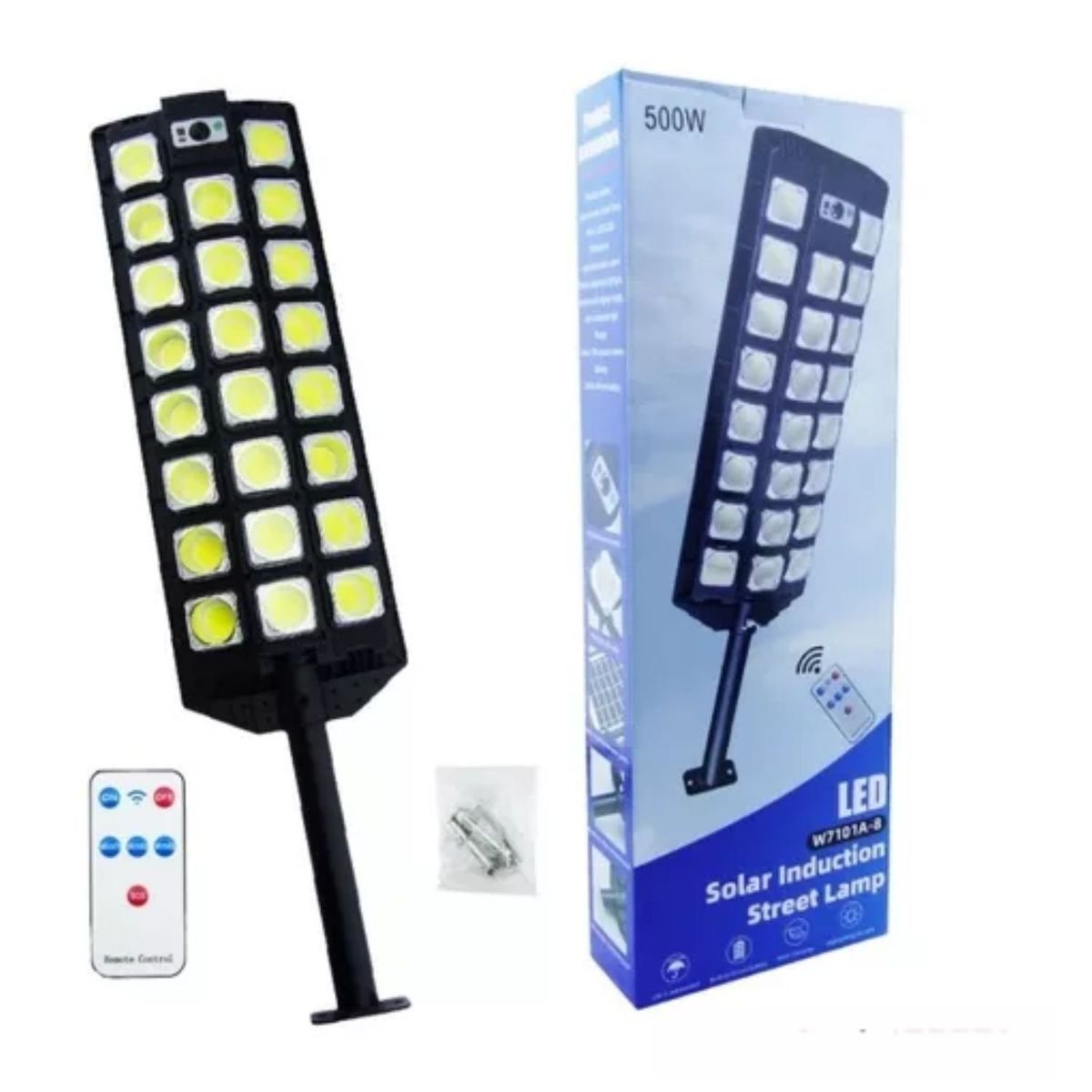 GENERICO - Luz Solar LED Exterior Sensor Movimiento Impermeable Ahorro.