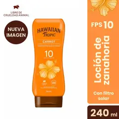 HAWAIIAN TROPIC - Loción Carrot FPS10 240ml