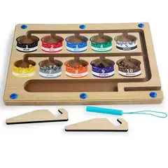 GENERICO - Juego Inteligencia Y Clasificación Magnético Laberinto