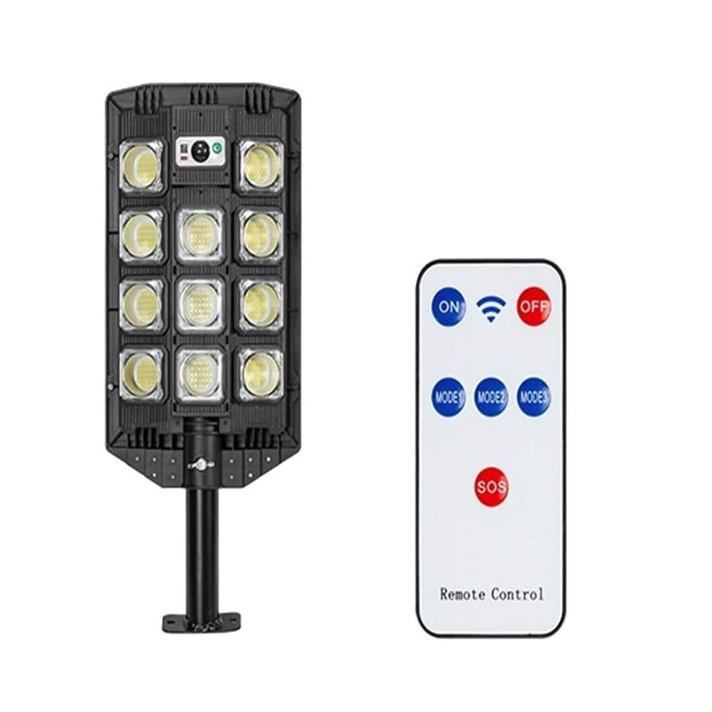GENERICO - Lámpara Solar LED Control Exterior Ahorro Sensor Movimiento