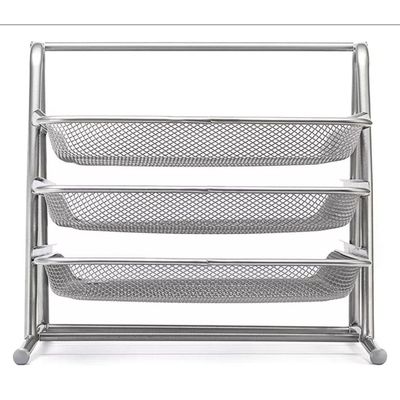 Imagen 2 del producto Organizador Escritorio Metálico Bandejas Apilables Oficina