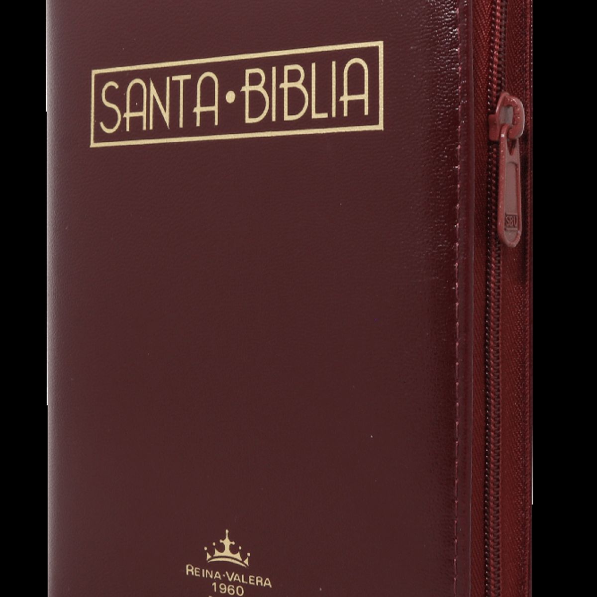 SOCIEDADES BIBLICAS UNIDAS - Biblia Reina Valera 1960 Letra Grande Cierre Concordancia color vino