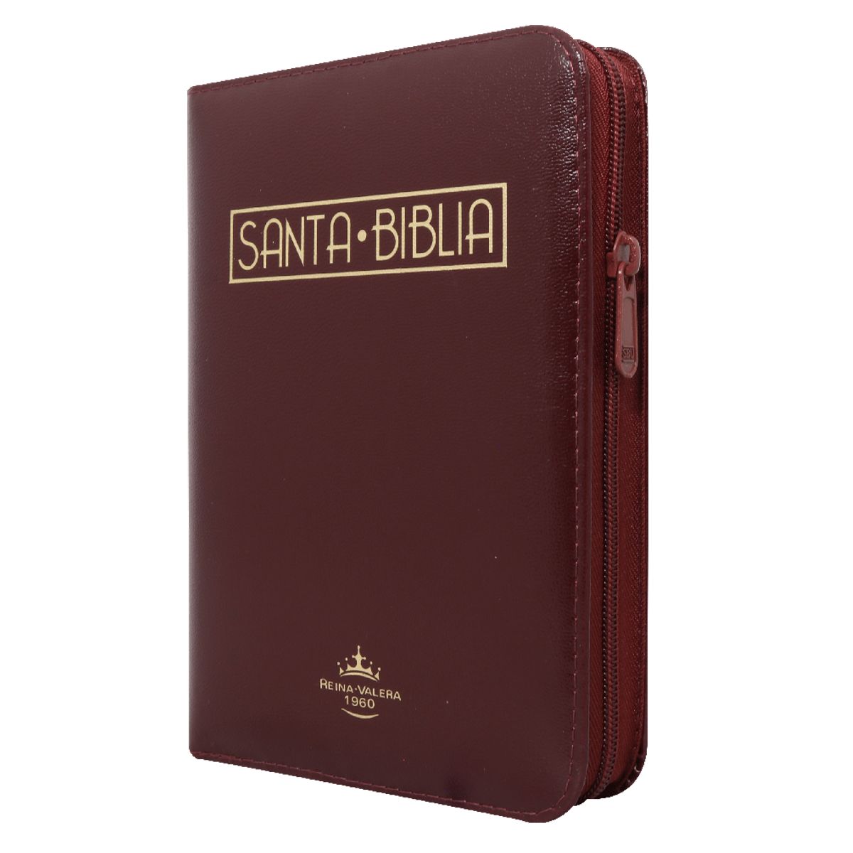 SOCIEDADES BIBLICAS UNIDAS - Biblia Reina Valera 1960 Letra Grande Cierre Concordancia color vino