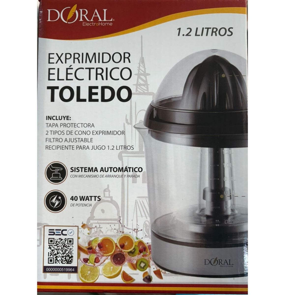 DORAL - Exprimidor Eléctrico Doral Toledo…