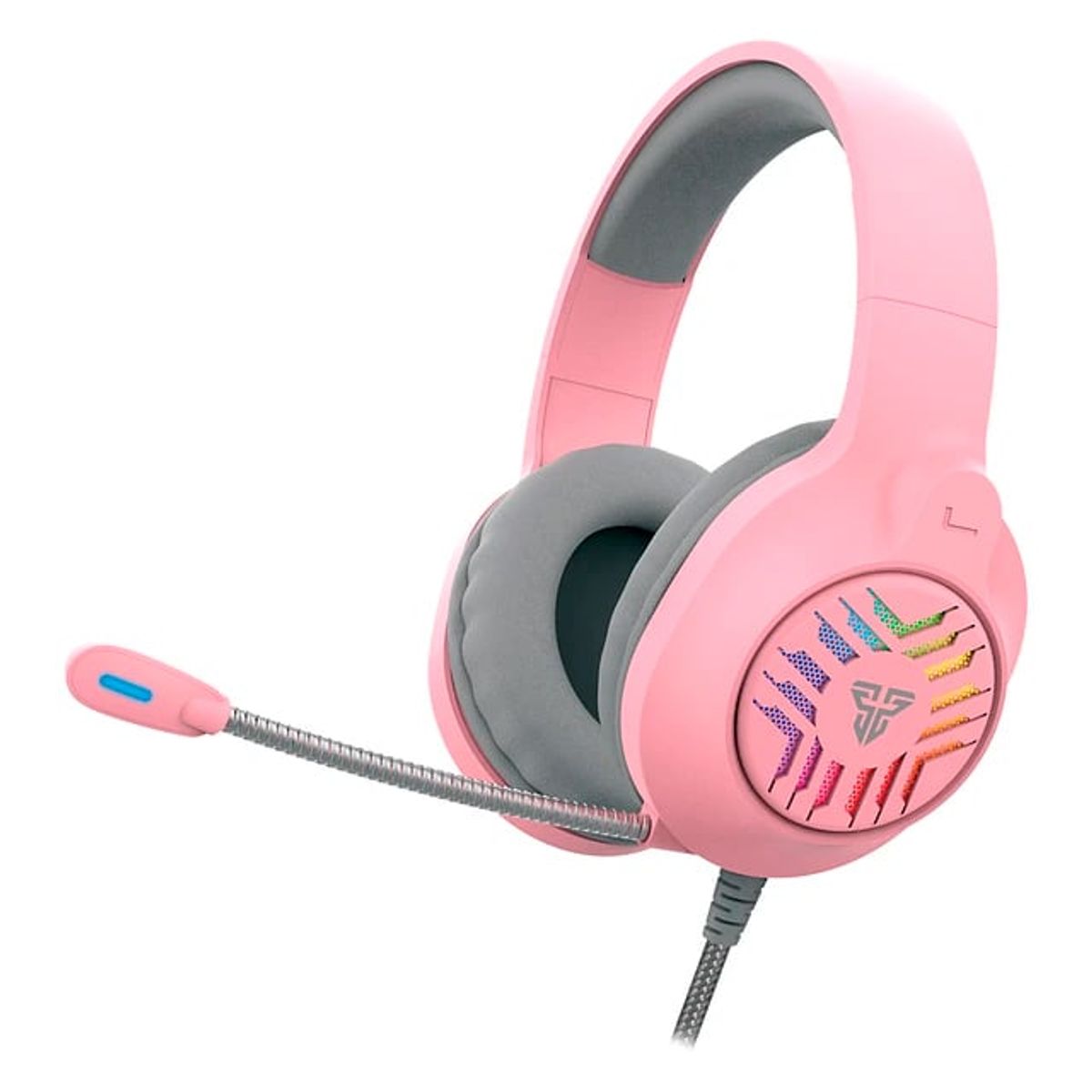 FANTECH - Audífonos FANTECH MH87 BLITZ RGB Gaming Rosado