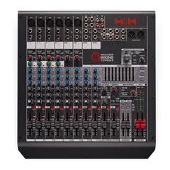 HH AUDIO - Mezclador Analogico 12 Canales Q12FX - HH