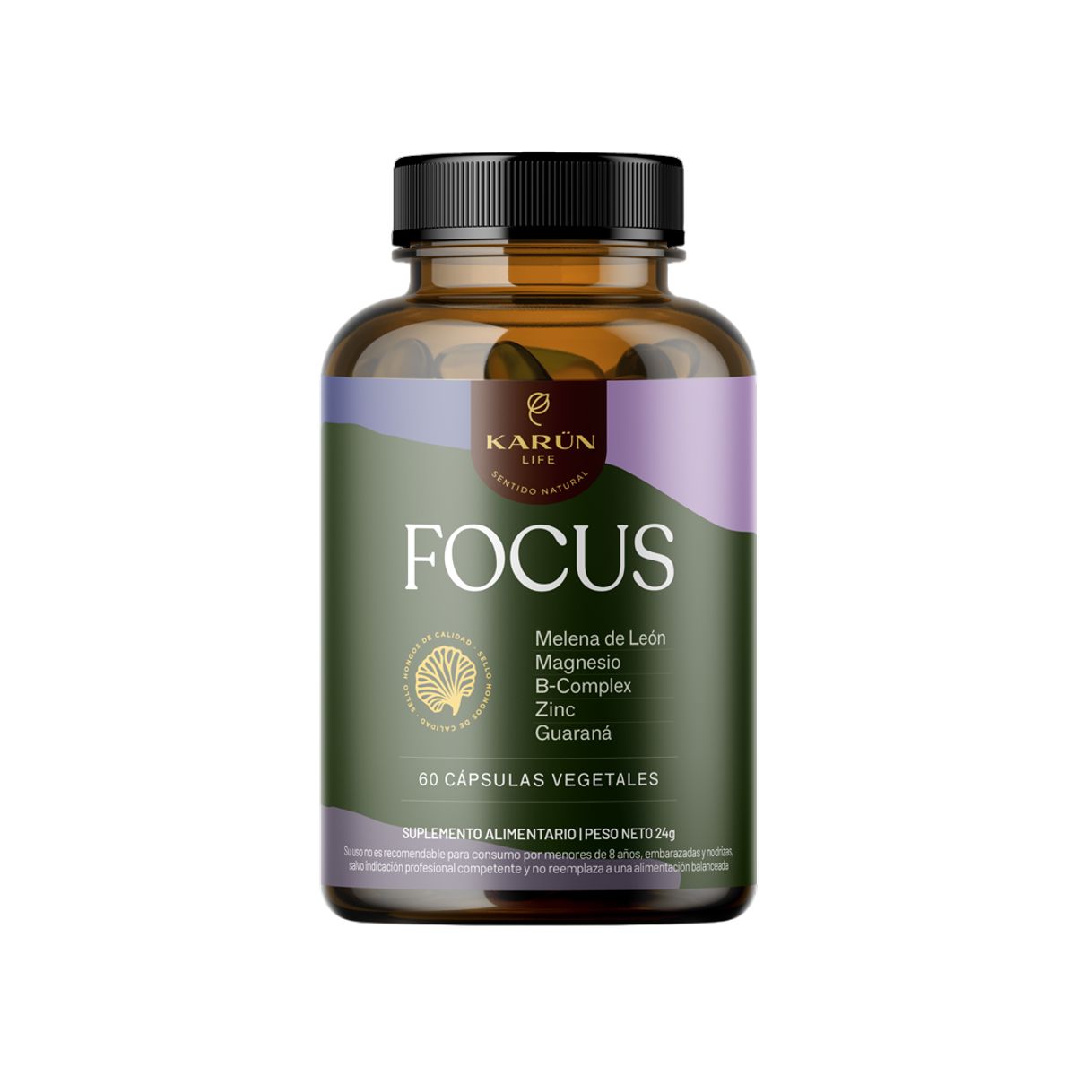 KARUNLIFE - Focus Claridad Mental Y Cognitiva - 60 Cap Karun Life