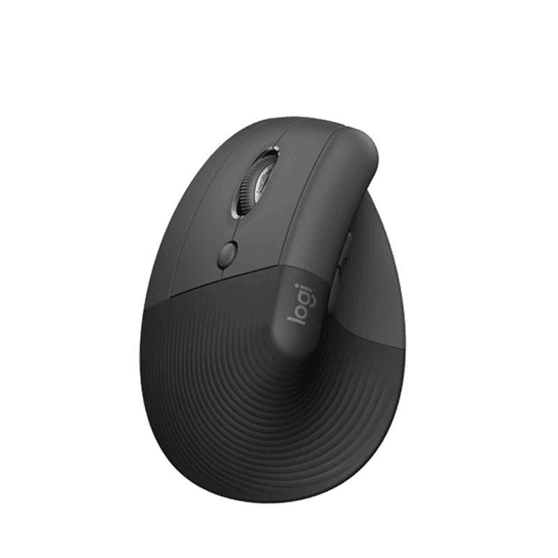 LOGITECH - Mouse Ergonómico Logitech Lift Left Vertical Graphite Wireless