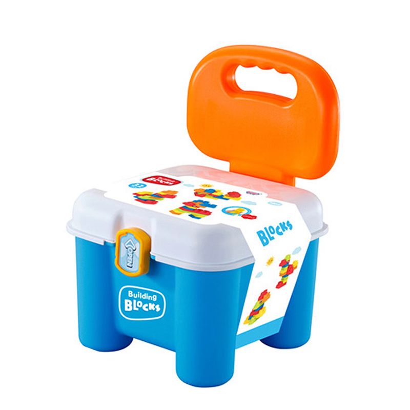 GENERICO - Silla Guarda Bloques Juguete Didactico Para Niños 32 Piezas