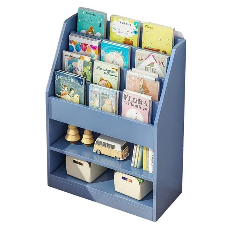 CRUSEC - Estantería De Libros Para Sala De Juegos 82x30x100
