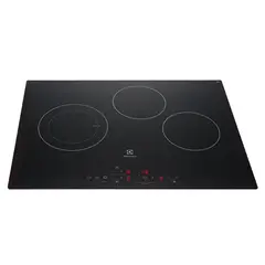 ELECTROLUX - Encimera Eléctrica 3 Platos Efficient Cubierta Vitrocerámica y Panel Touch VE6DT