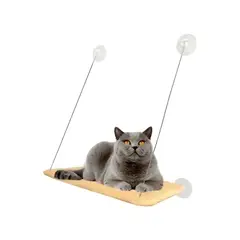 GENERICO - Cama Ventana Gato Soporte Succión Descanso Para Mascotas