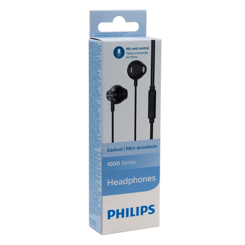 PHILIPS - AUDIFONO PHILIPS ON EAR MANOS LIBRES  TAUE101BK/00 NEGRO