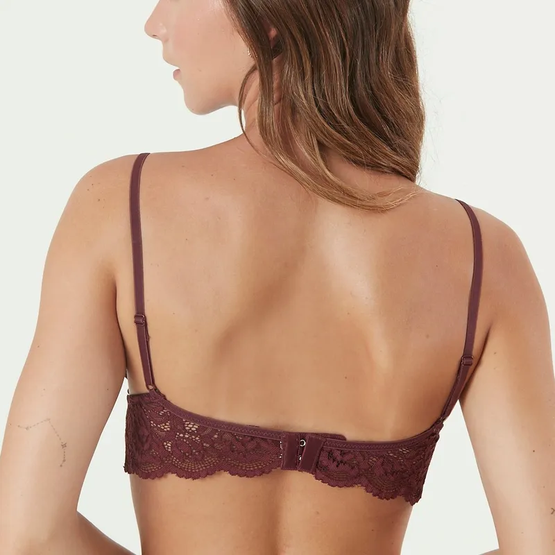 BARBIZON - Sostén Bralette Pia Burdeo