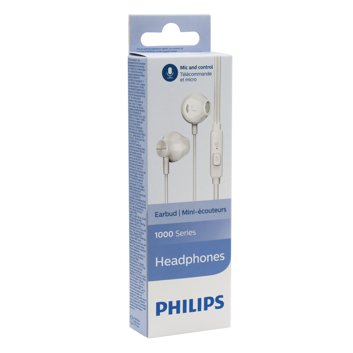 PHILIPS - AUDIFONO PHILIPS ON EAR MANOS LIBRES TAUE101WT/00 BLANCO Open box