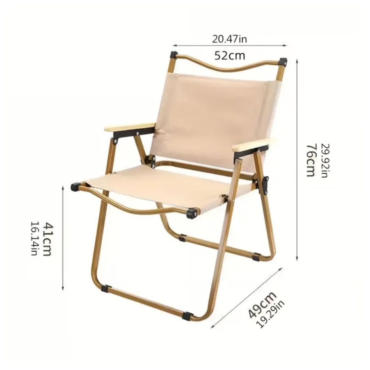 GENERICO - Silla Plegable Exterior Portátil Resistente Camping Playa