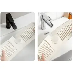 GENERICO - Protector Silicona Escurridor Grifo Lavamanos Y Lavaloza