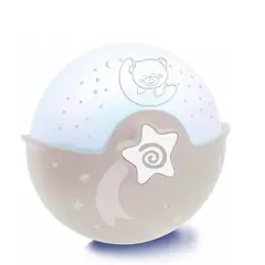 INFANTINO - Proyector Musical de estrellas Beige