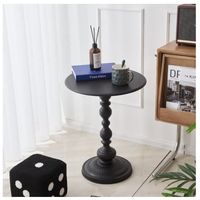 Mesa De Centro Lateral Living Vanguardia Metalico 40cm