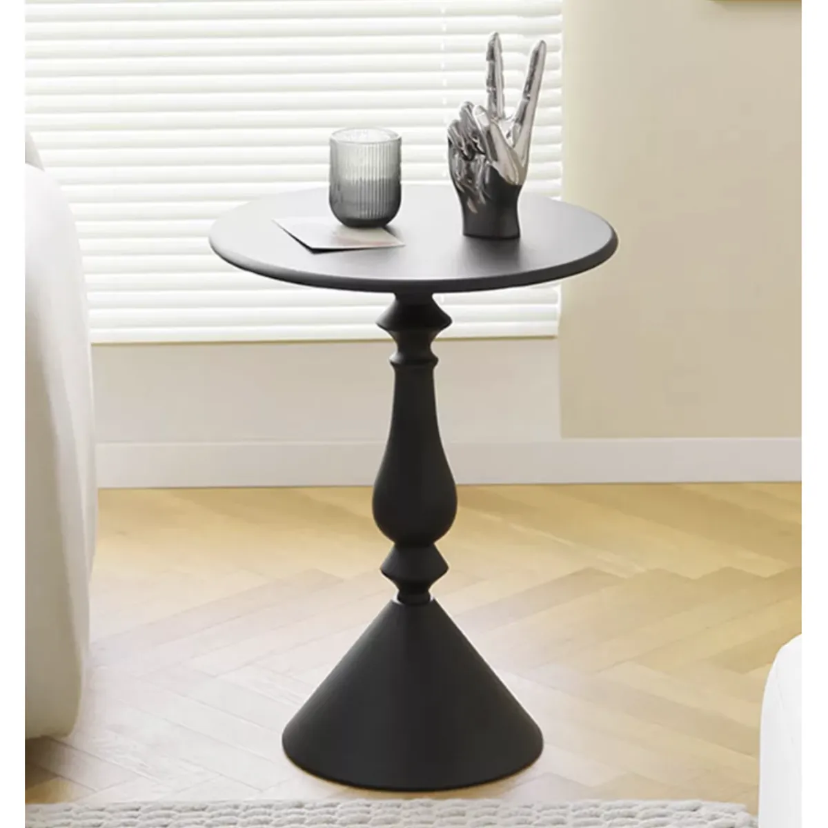 HOMER DESIGN - Mesa De Centro Lateral Living Vanguardia Metalico 40cm