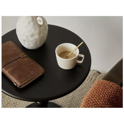 Imagen 2 del producto Mesa De Centro Lateral Living Vanguardia Metalico 40cm