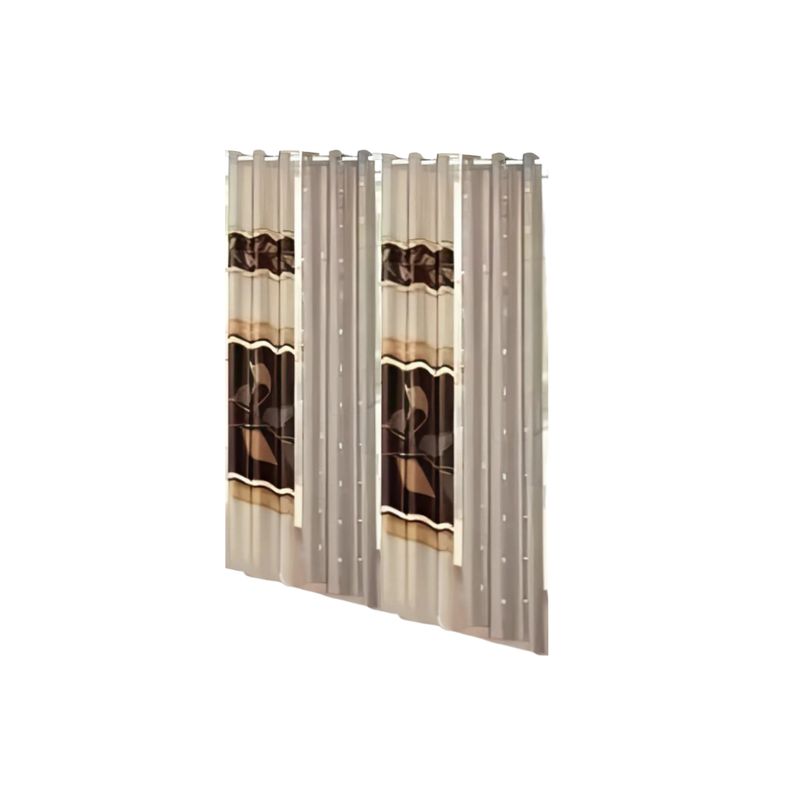 GENERICO - Cubrecama De Verano Quilt 2 Plazas + 2 Cortinas y 2 Sábanas Verano