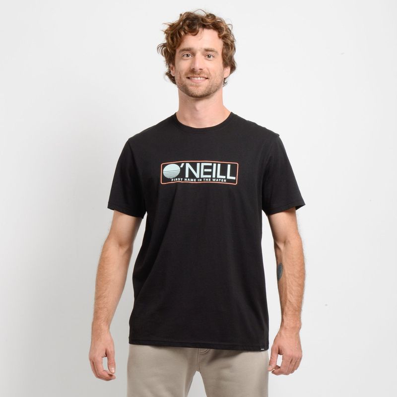 O'NEILL - POLERA MANGA CORTA DUSK NEGRO