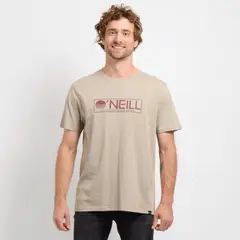 O'NEILL - POLERA MANGA CORTA DUSK BEIGE OSCURO