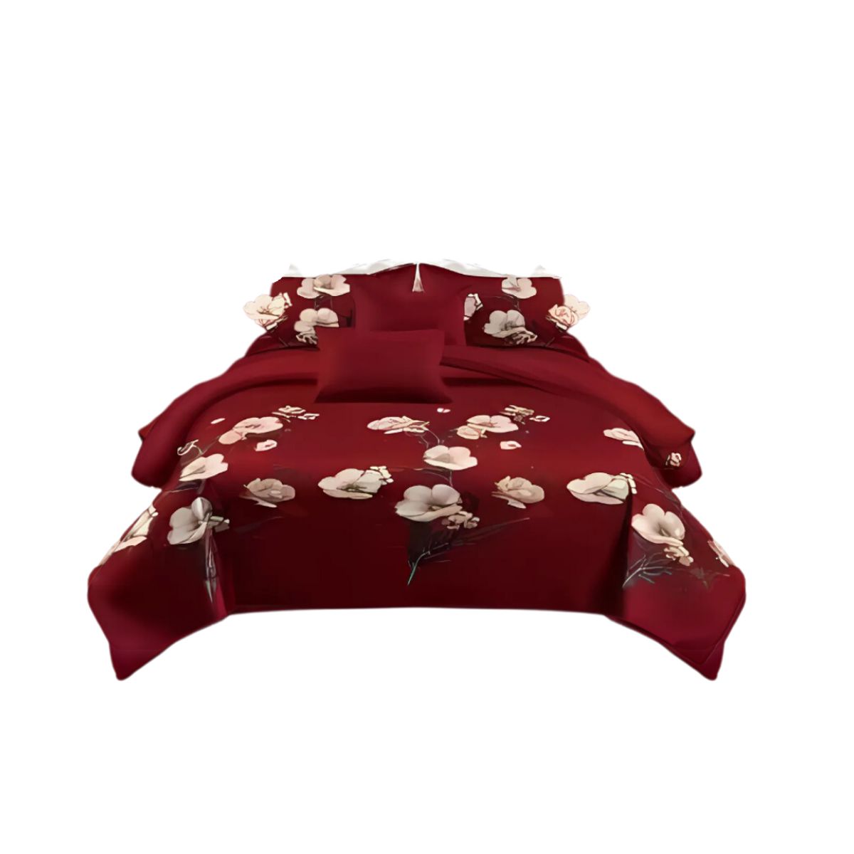 GENERICO - Cubrecama De Verano Quilt 2 Plazas + 2 Cortinas y 2 Sábanas Verano