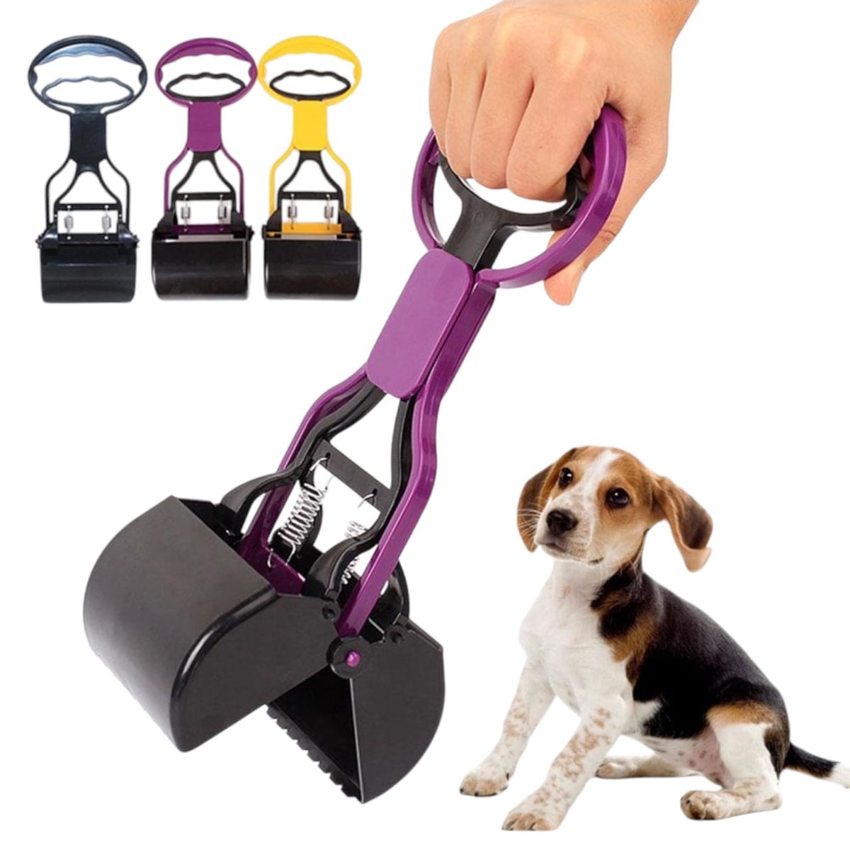 GENERICO - Recogedor Para Heces Desechos Fancy Pets Amarillo