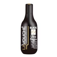 Shampoo Ultra Negro 300ml Lavouche Revive el Color Brillo