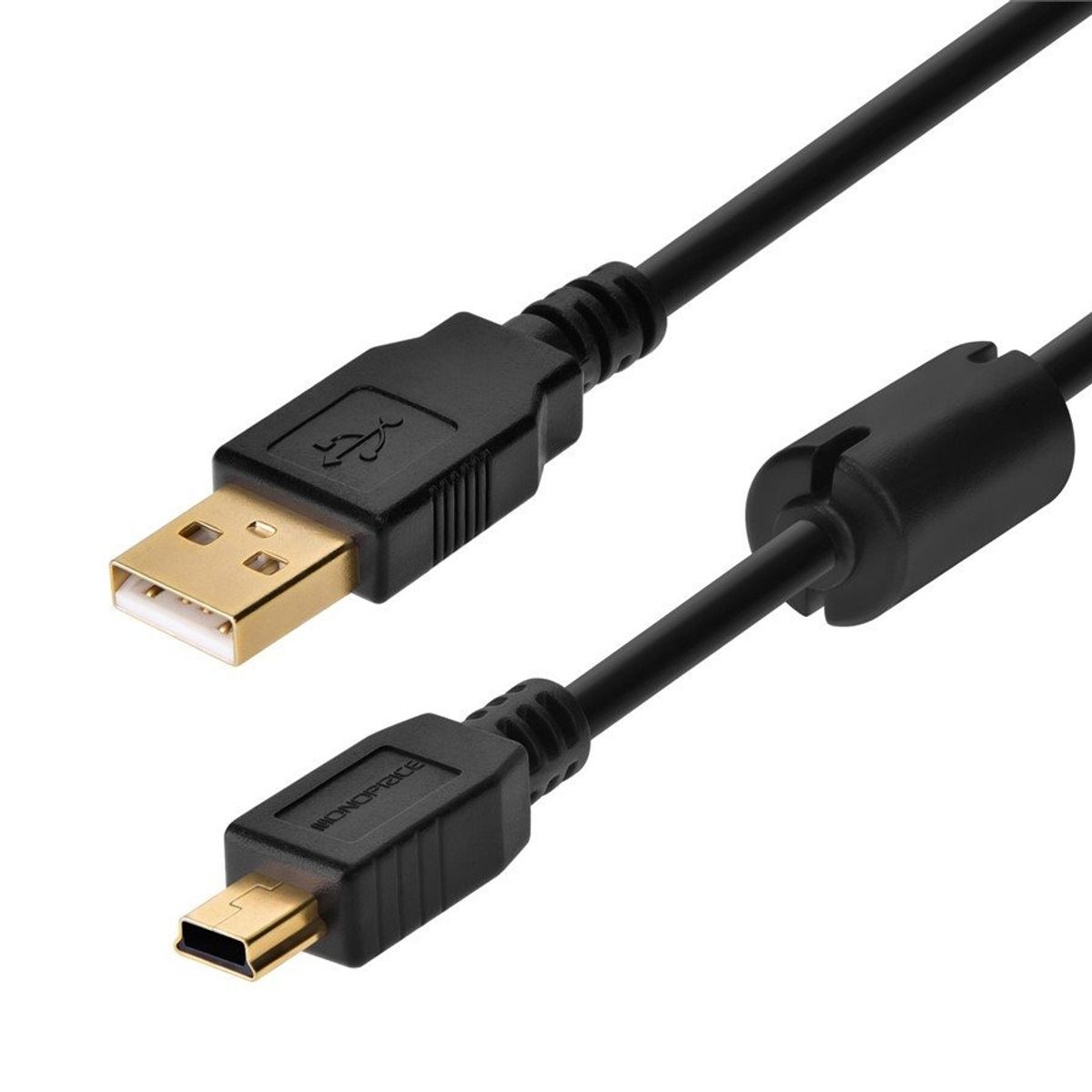 MCI - Cable USB A a miniB - Premium - 6Ft 1.82mts