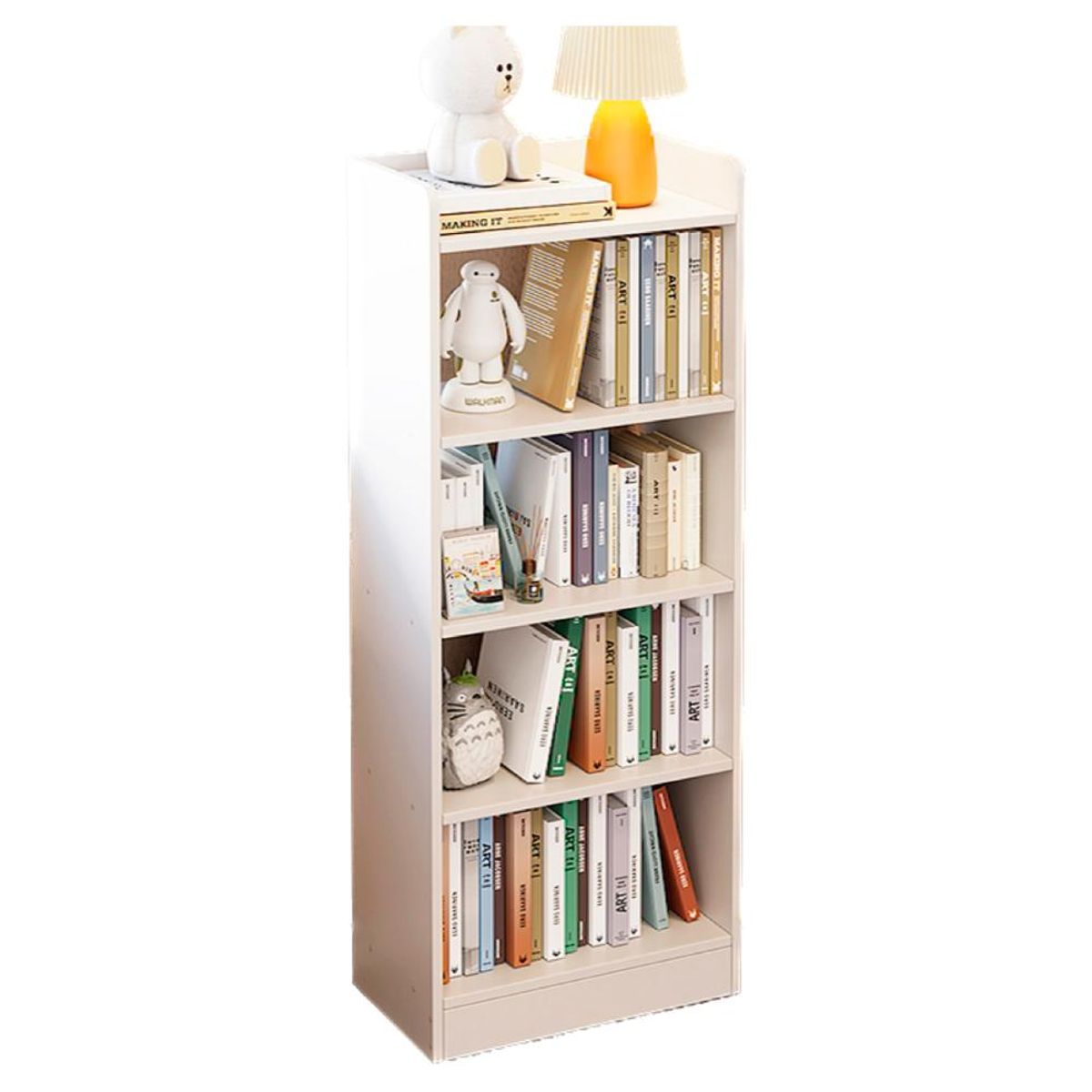 DETODOYMAS - Librero medidas 120x42x22cm Chic Home - Blanco