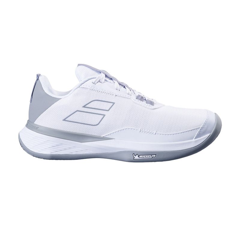 BABOLAT - Zapatilla Babolat Sfx Evo Clay Women Whitelunar Grey